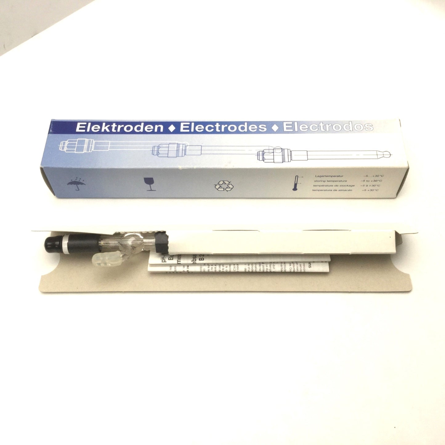 New Schmid Einstabmesskette-PH/2GE-1-PG-KCL-U-2 PH/Redox Combination Electrode