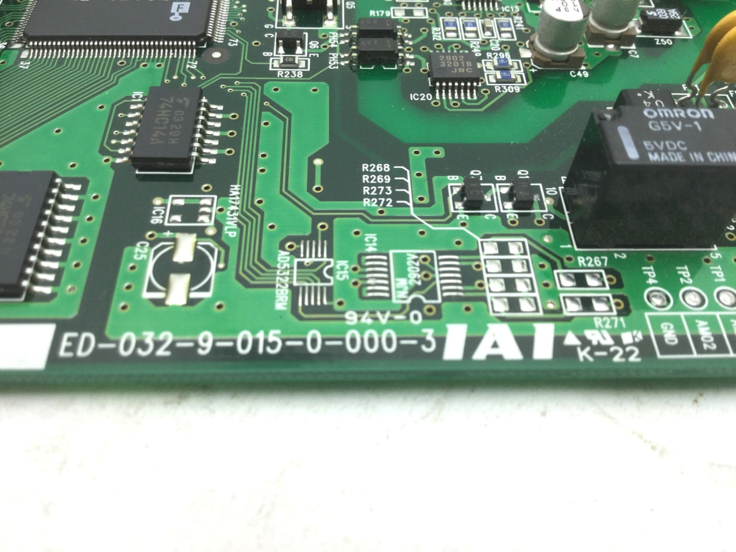 Used IAI ED-032-9-015-0-000-3 Circuit Board IAI03203 1A1 Actel ED03280211 A54Sx08A