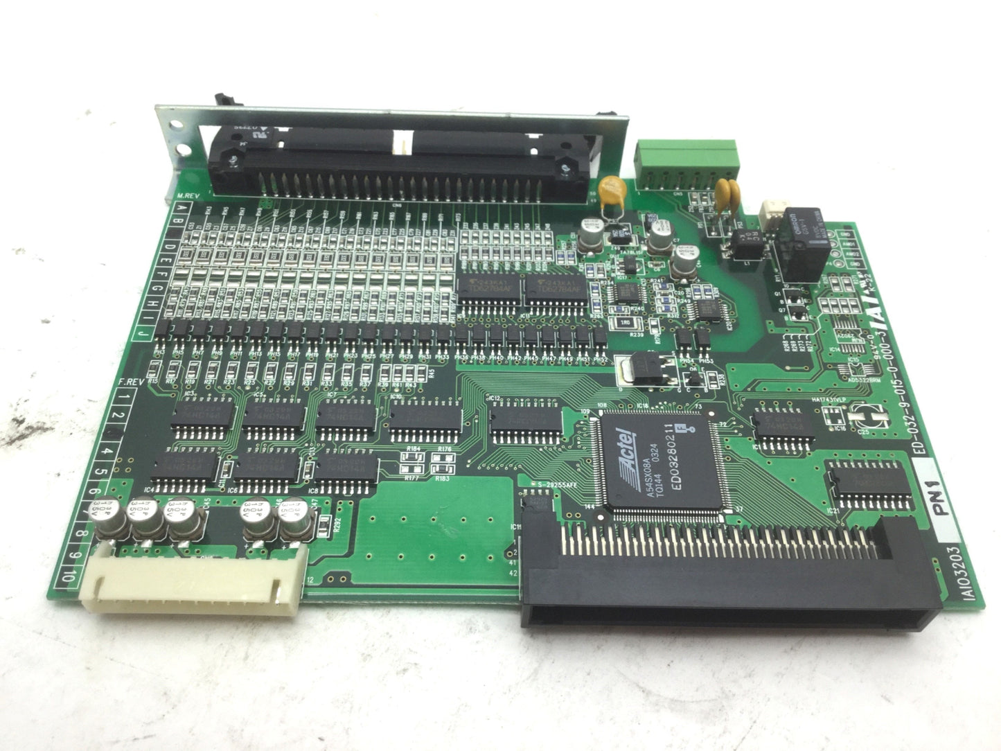 Used IAI ED-032-9-015-0-000-3 Circuit Board IAI03203 1A1 Actel ED03280211 A54Sx08A