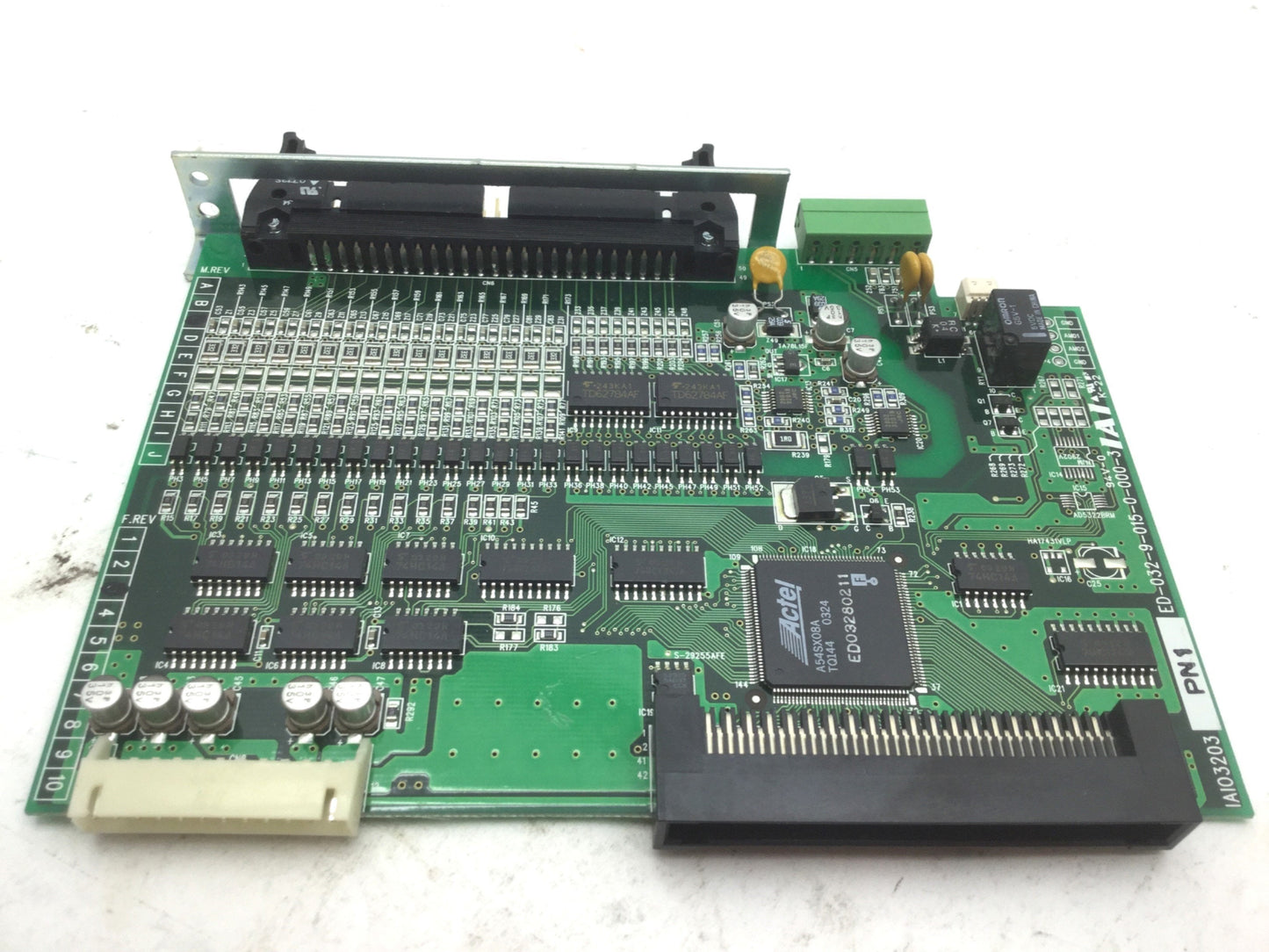 Used IAI ED-032-9-015-0-000-3 Circuit Board IAI03203 1A1 Actel ED03280211 A54Sx08A