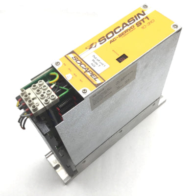 Used Socasin 10-310 ST1 AC Servo Amplifier Drive, For Komax Alpha 411 Wire Machine