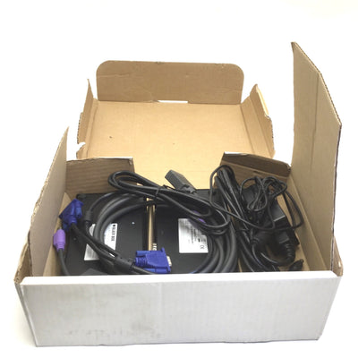 Used Black Box ACU1004A CAT5 KVM Extender, Version: 49S103 (L), 45S103 (R)