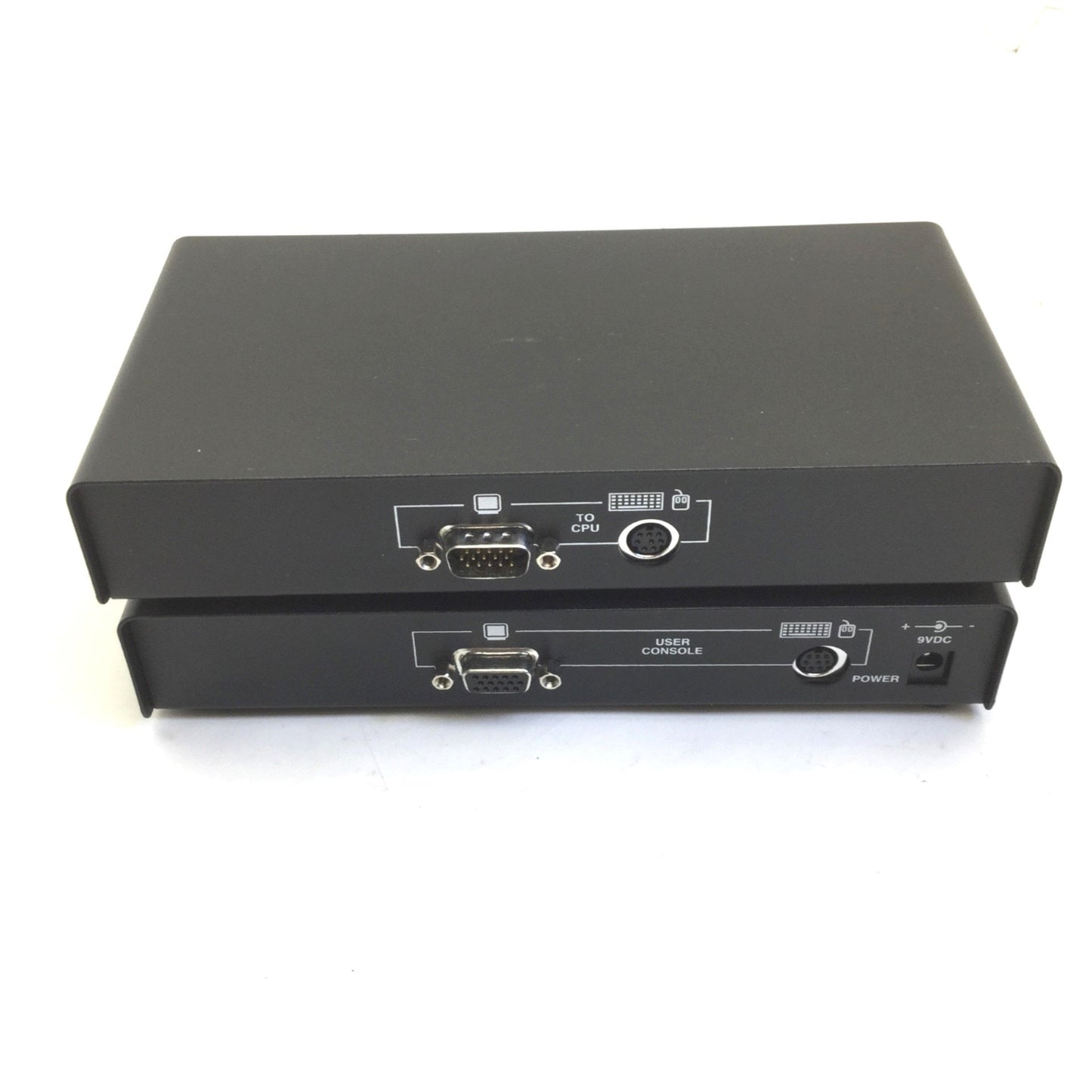 Used Black Box ACU1004A CAT5 KVM Extender, Version: 49S103 (L), 45S103 (R)