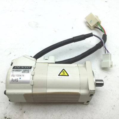 Used Panasonic MSMA8A2T5U2 Denso 410622-1610 Servo Motor, Shaft: 8mm, 38x38mm Face