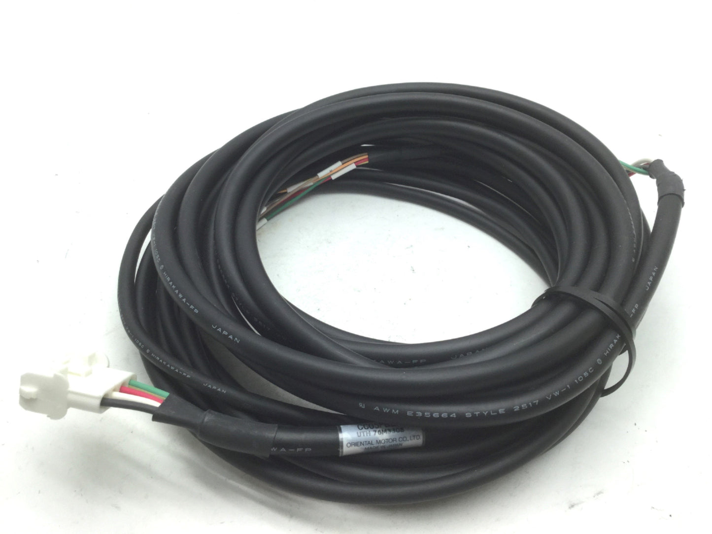 Used Oriental Motor CC05BLF Servo Power & Data Cables 5M