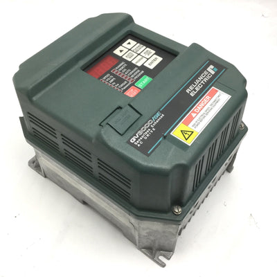 Used Reliance GV3000/SE Variable AC Drive VFD 1HP 200-230VAC 3Ph *Broken Cover/Mount*