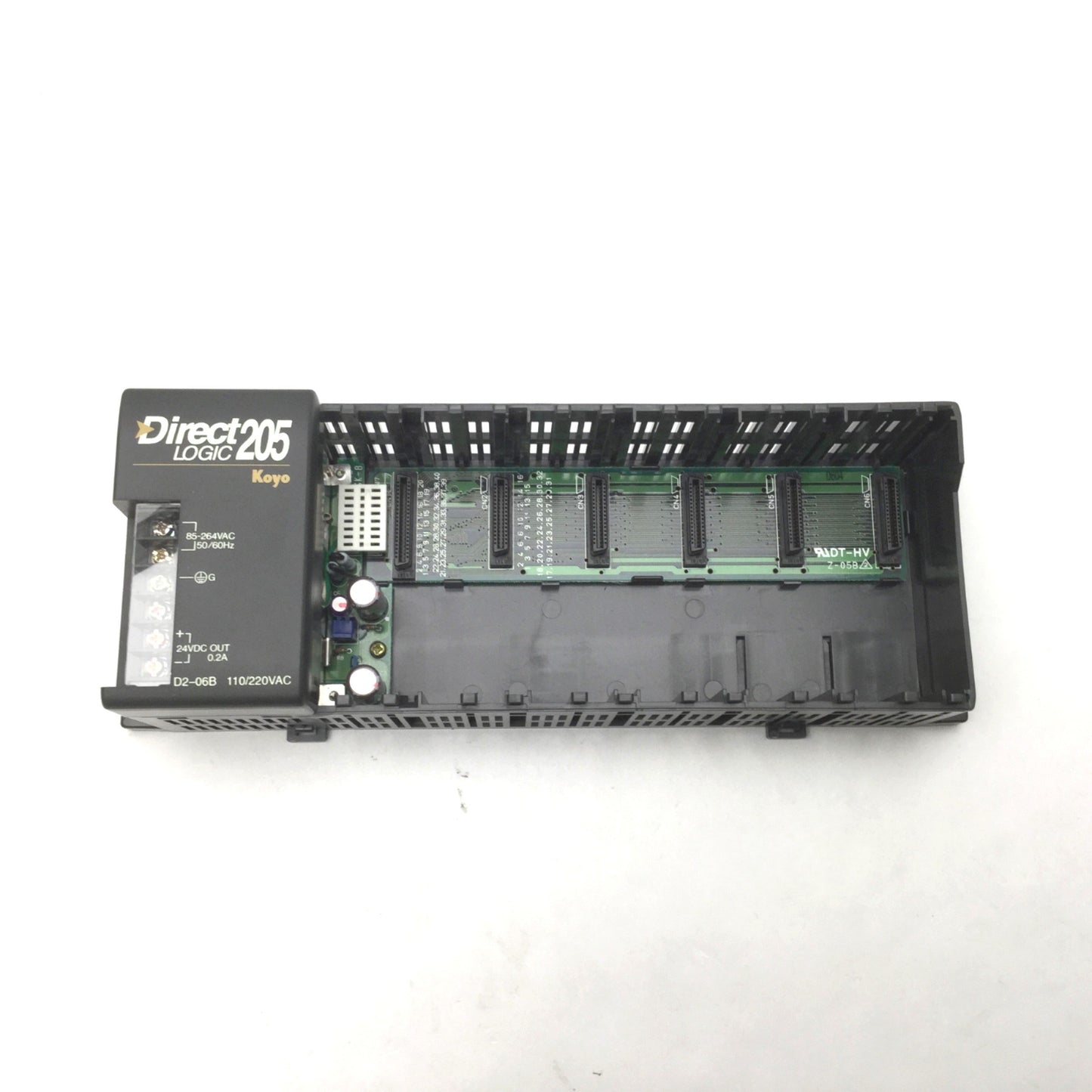 New Automation Direct D2-06B Direct Logic 205 H2 Series PLC Base 6-Slot 110/220VAC