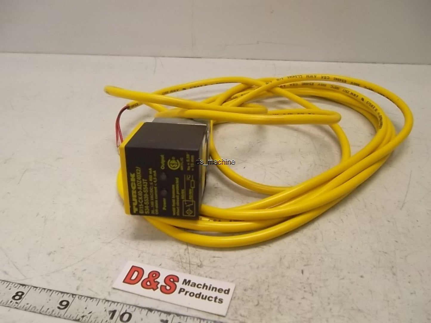 Used Turck Proximity Sensor Bi15-CK40-ADZ40X2/S34-S539-S543T