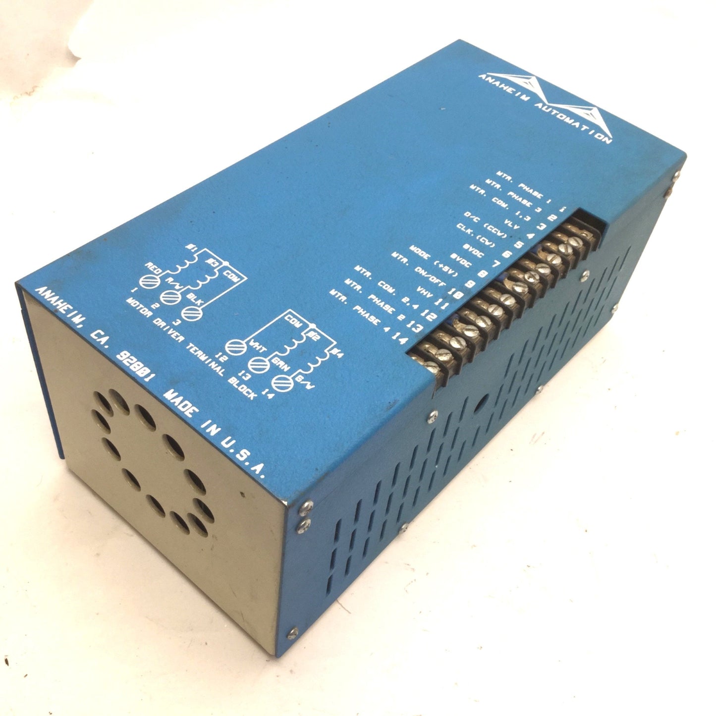 Used Anaheim Automation DPB130H4* Motor Driver Terminal Block, *See Pics For Part #