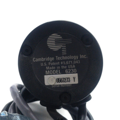 Used Cambridge Technology 6230 Single-Axis Galvanometer, Y-Axis, 1030-1080nm, DB9