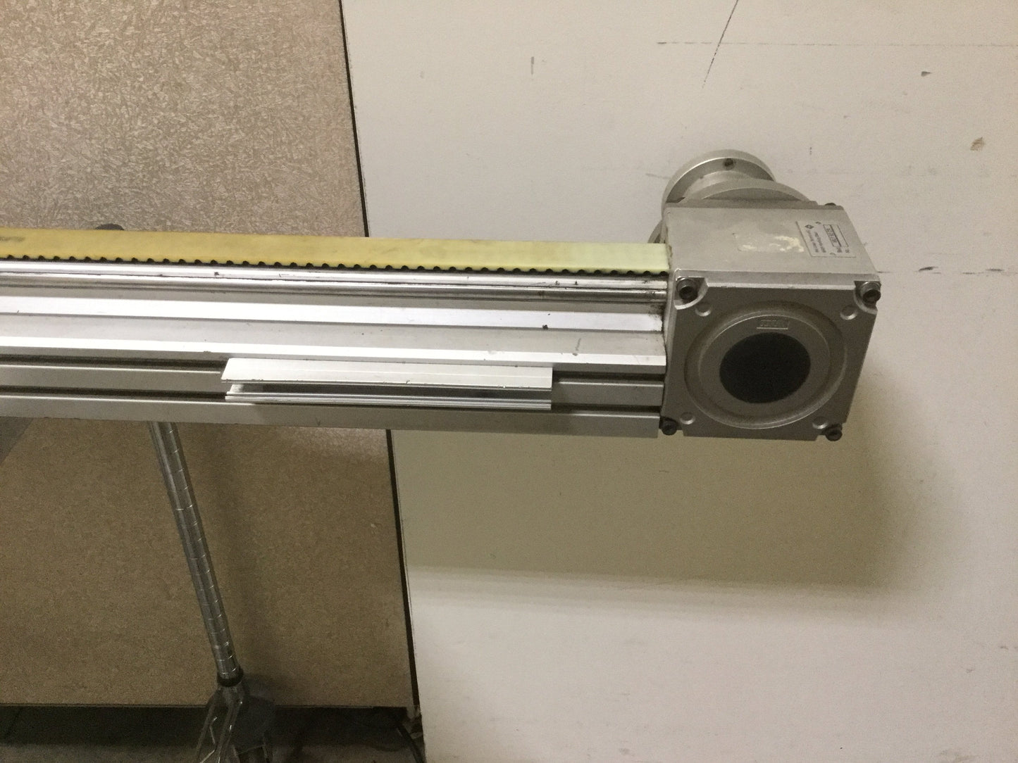 Used INA MLF-52-500-E ZR Linear Slide Belt Actuator Travel: 1400mm Max Load: 2000 LB