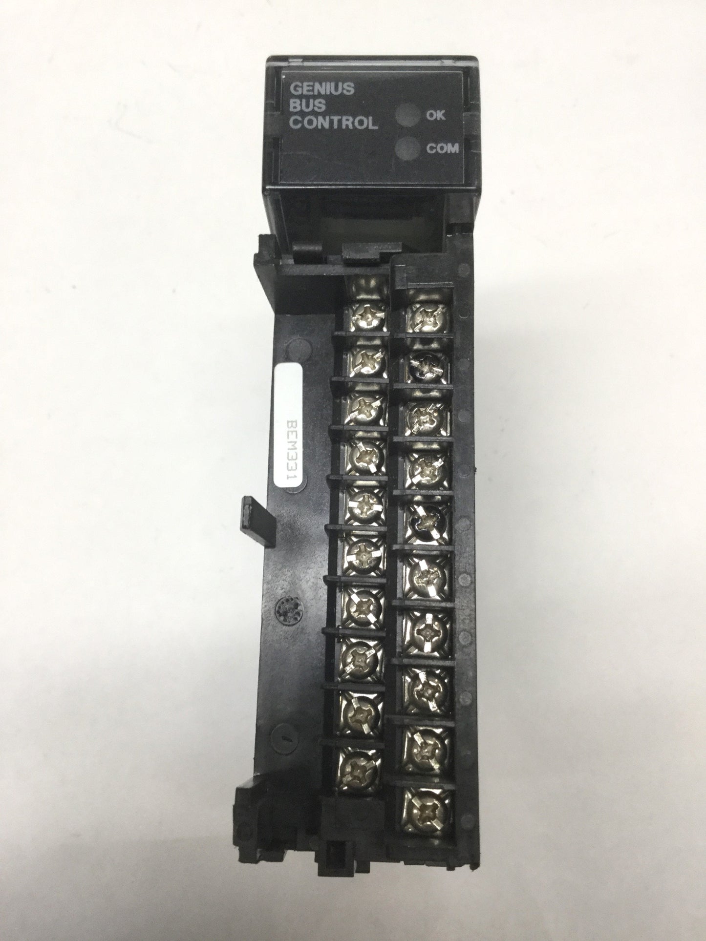 Used GE Fanuc IC693BEM331C Series 90-30 PLC Genius Bus Controller Module, 128B