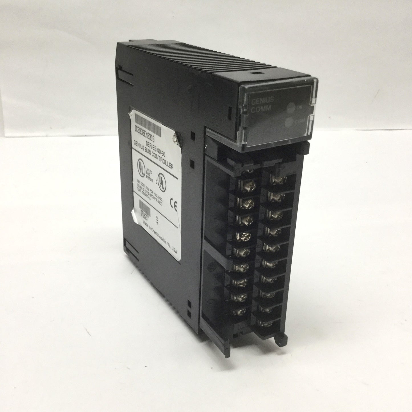 Used GE Fanuc IC693BEM331G Series 90-30 PLC Genius Bus Controller Module, 128B