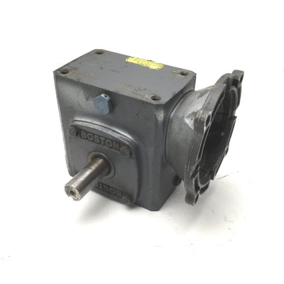 Used Boston Gear F721-10-B5-G Gear Reducer Ratio: 10:1, Frame: 56C, 1.9HP Max