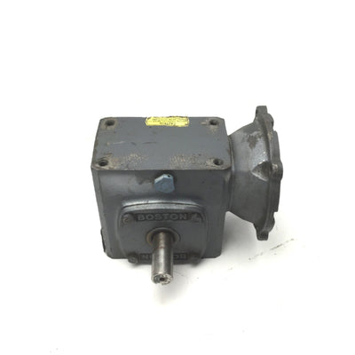 Used Boston Gear F721-10-B5-G Gear Reducer Ratio: 10:1, Frame: 56C, 1.9HP Max