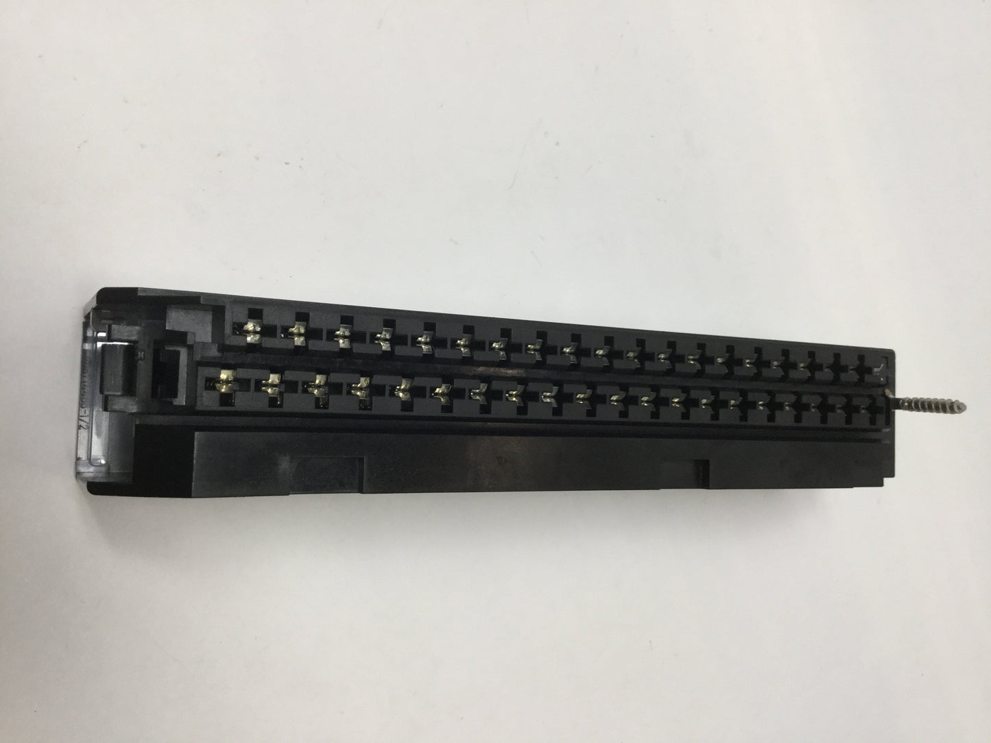 Used GE Fanuc Series 90-70 PLC I/O Terminal Strip Block Board, 40-Screw Connector