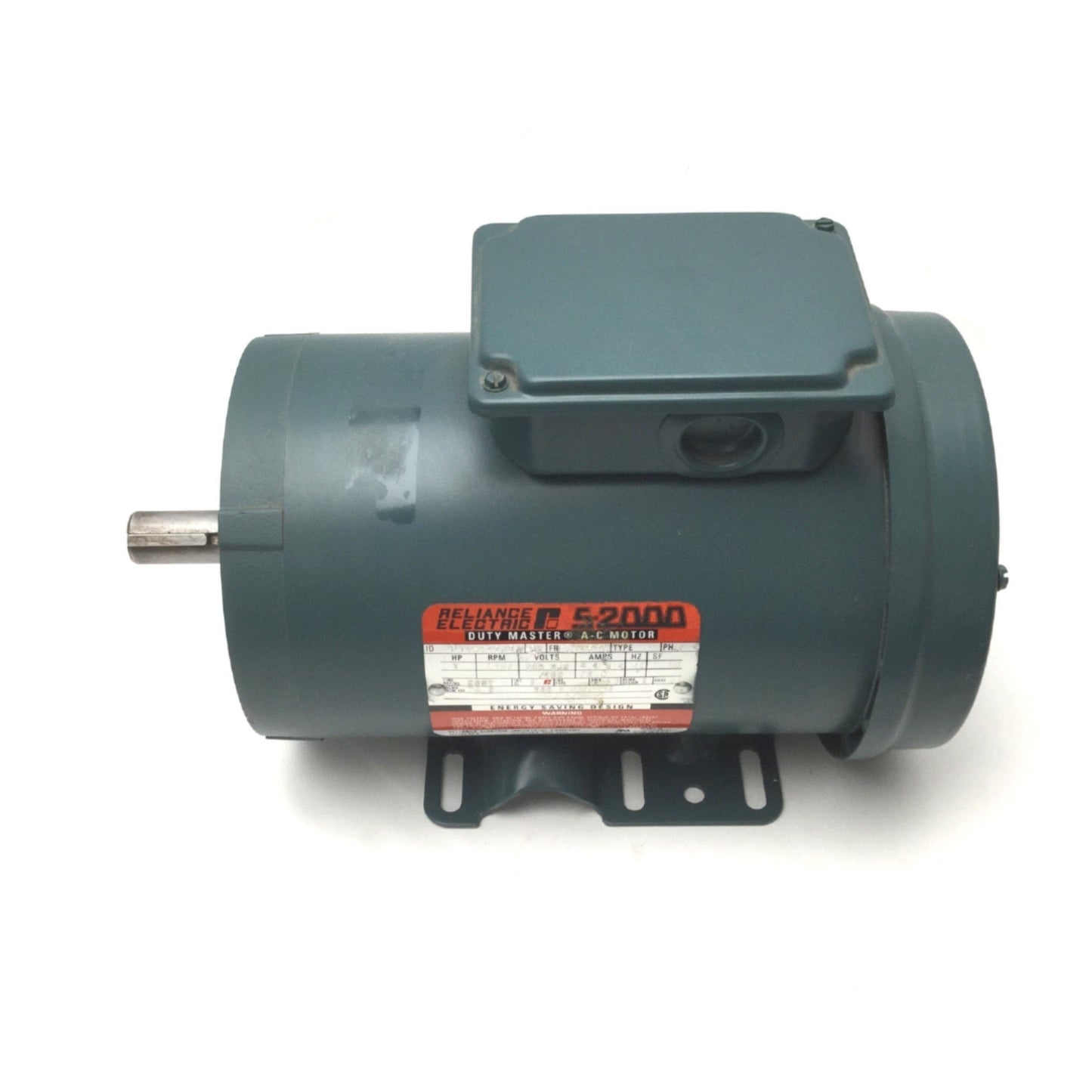 New Reliance Electric S-2000 P14H1426R-SX Duty Master 3-Phase AC Motor 1HP 1,140RPM