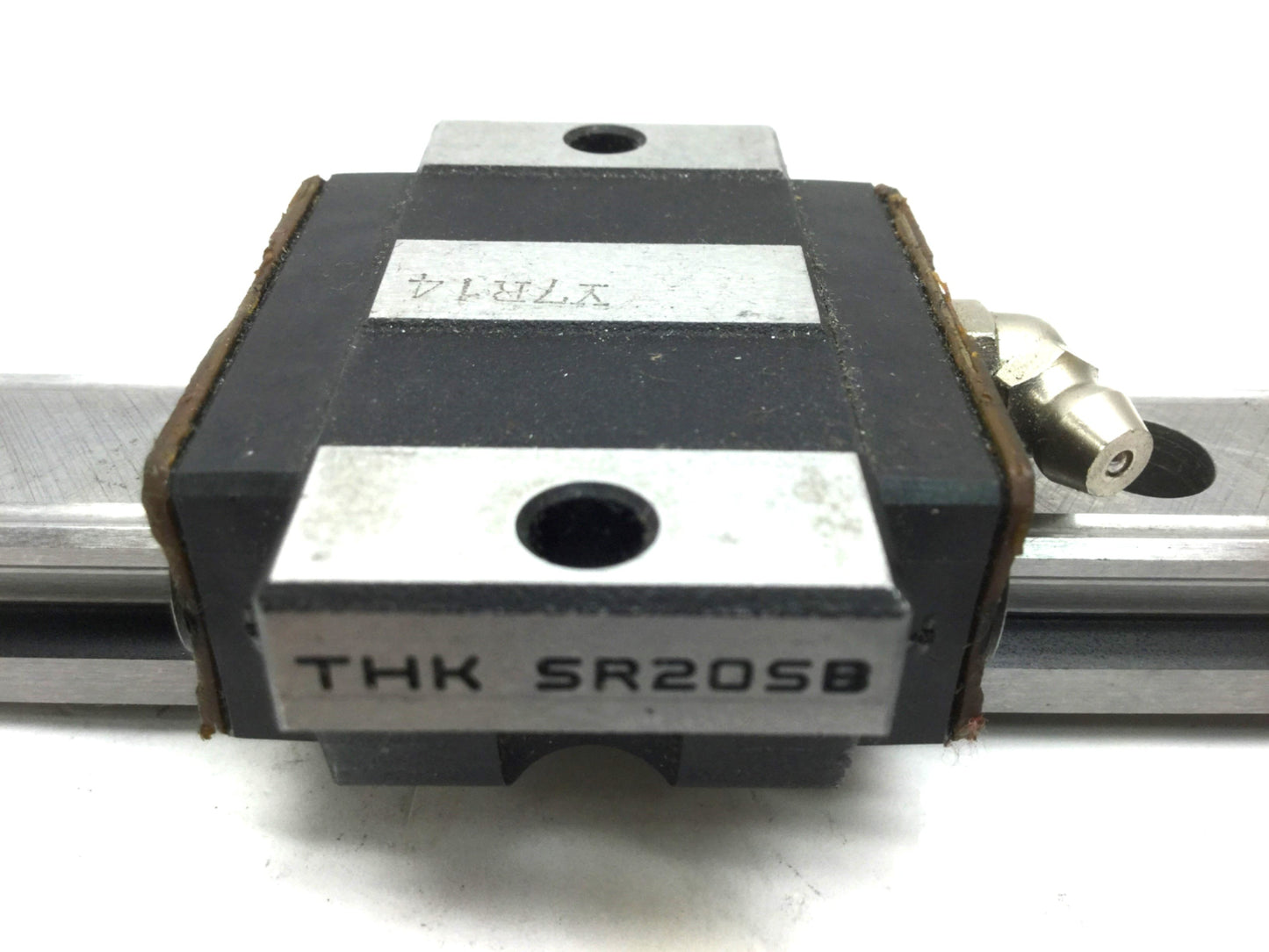 Used THK SR20SB Linear Bearing W Linear Rail Length: 460mm Width: 20mm Height: 15.4mm