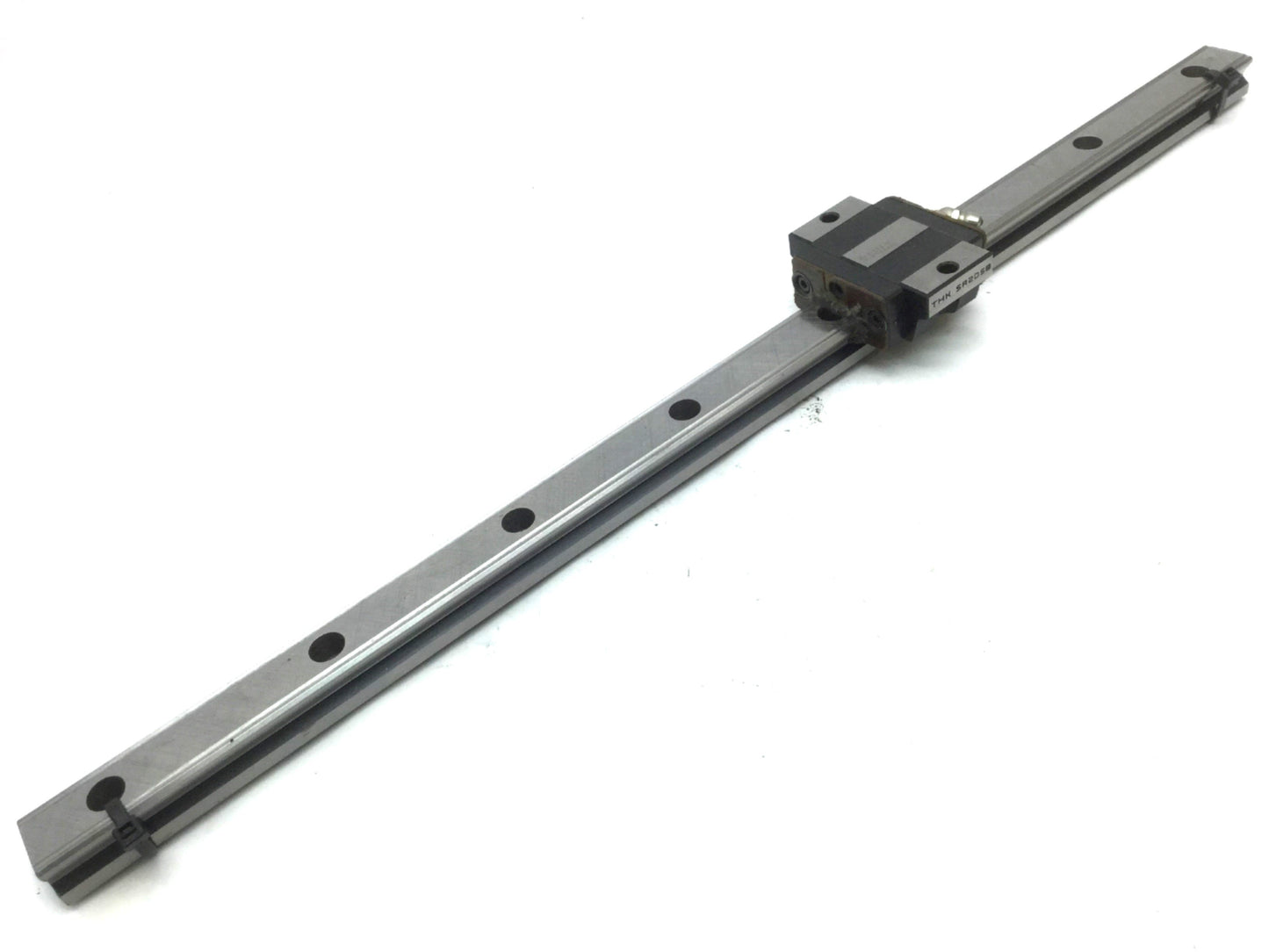 Used THK SR20SB Linear Bearing W Linear Rail Length: 460mm Width: 20mm Height: 15.4mm