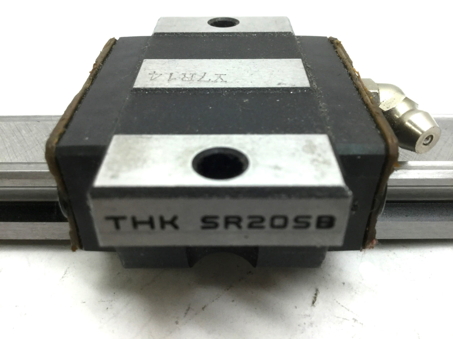 Used THK SR20SB Linear Bearing W Linear Rail Length: 460mm Width: 20mm Height: 15.4mm