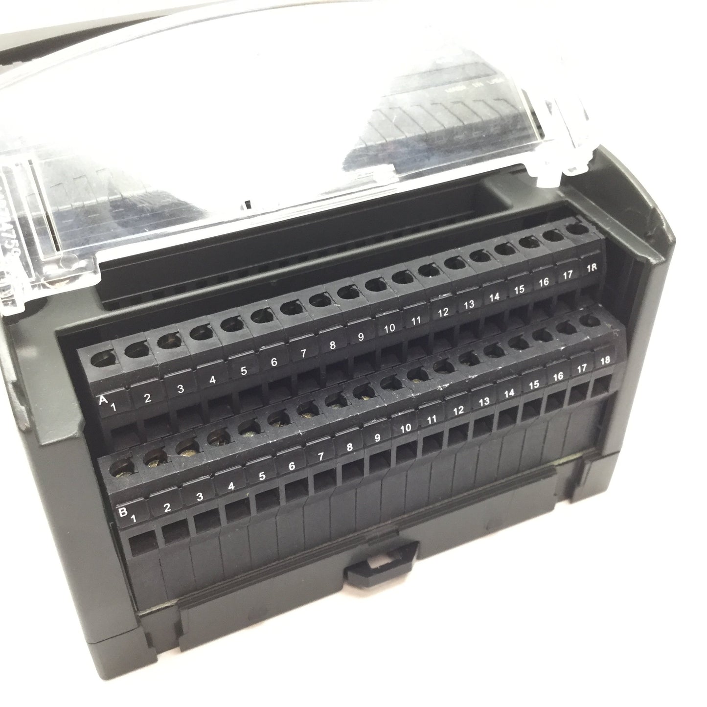 Used GE Fanuc IC200MDL650D VersaMax PLC Input Module, With IC200CHS002C I/O Carrier