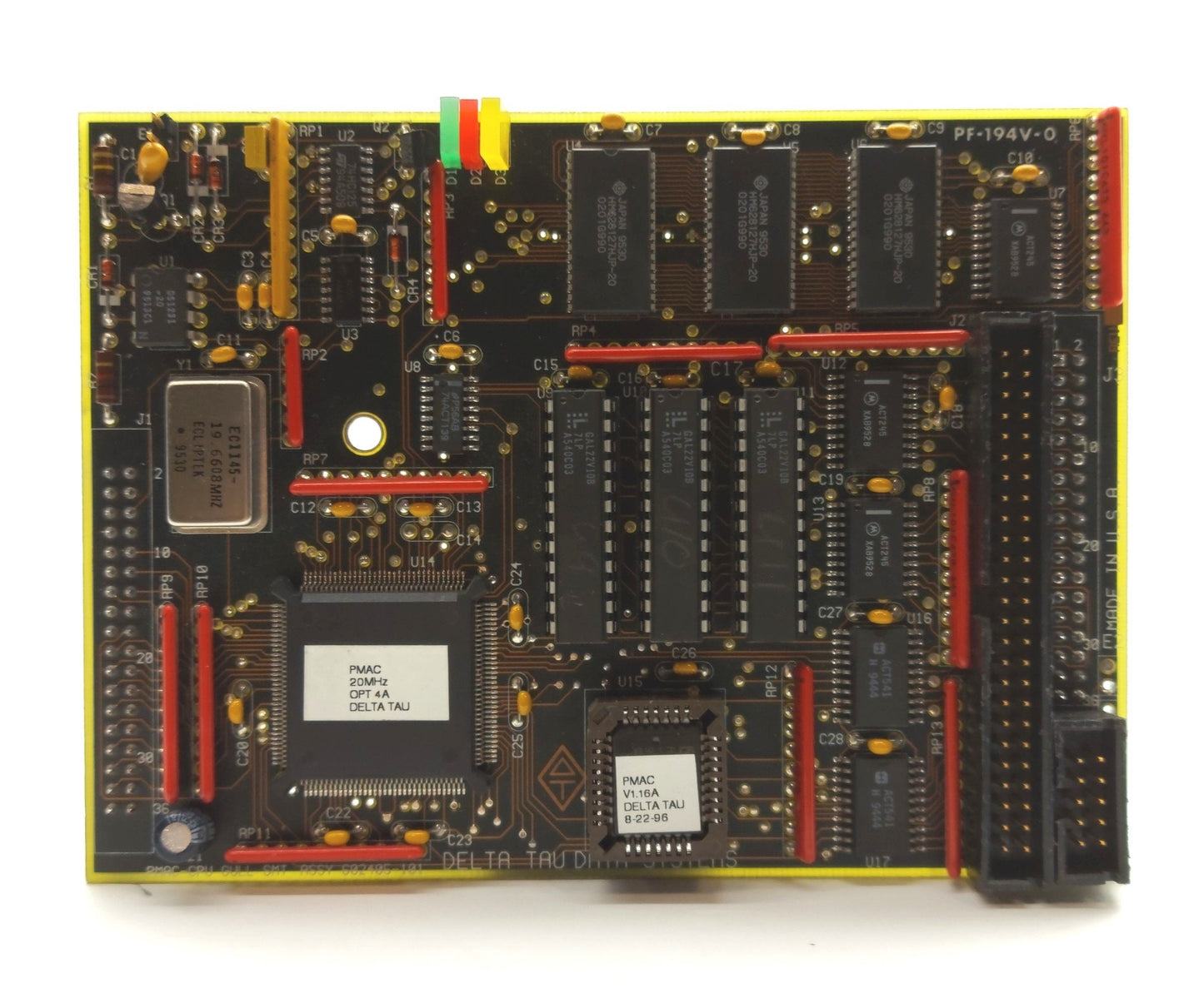 Used Delta Tau 602405-101 PMAC-CPU Servo Controller CPU, 20MHz DSP56002, for PMAC-PC