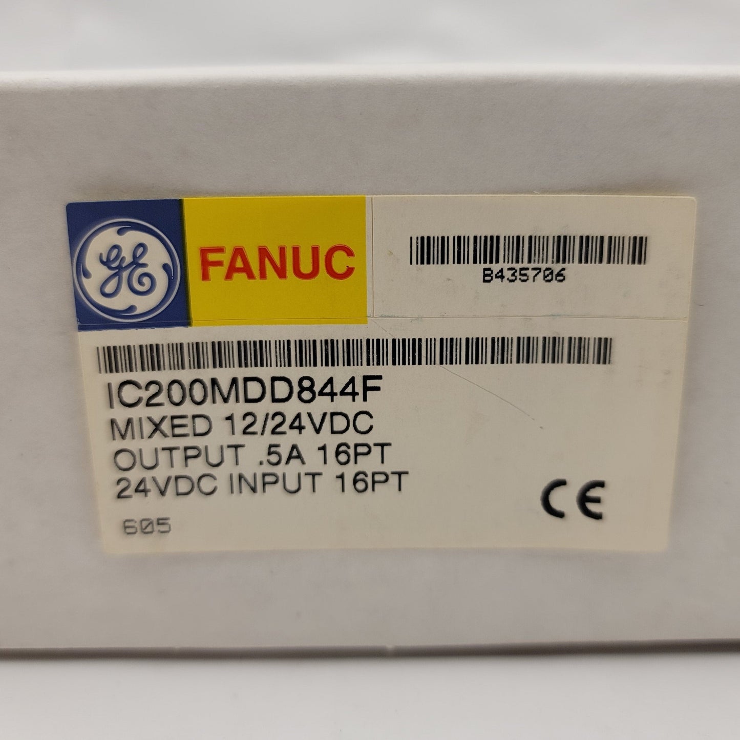 New GE Fanuc IC200MDD844F VersaMax Discrete Mixed I/O Module In: 16Pt, Out:16Pt