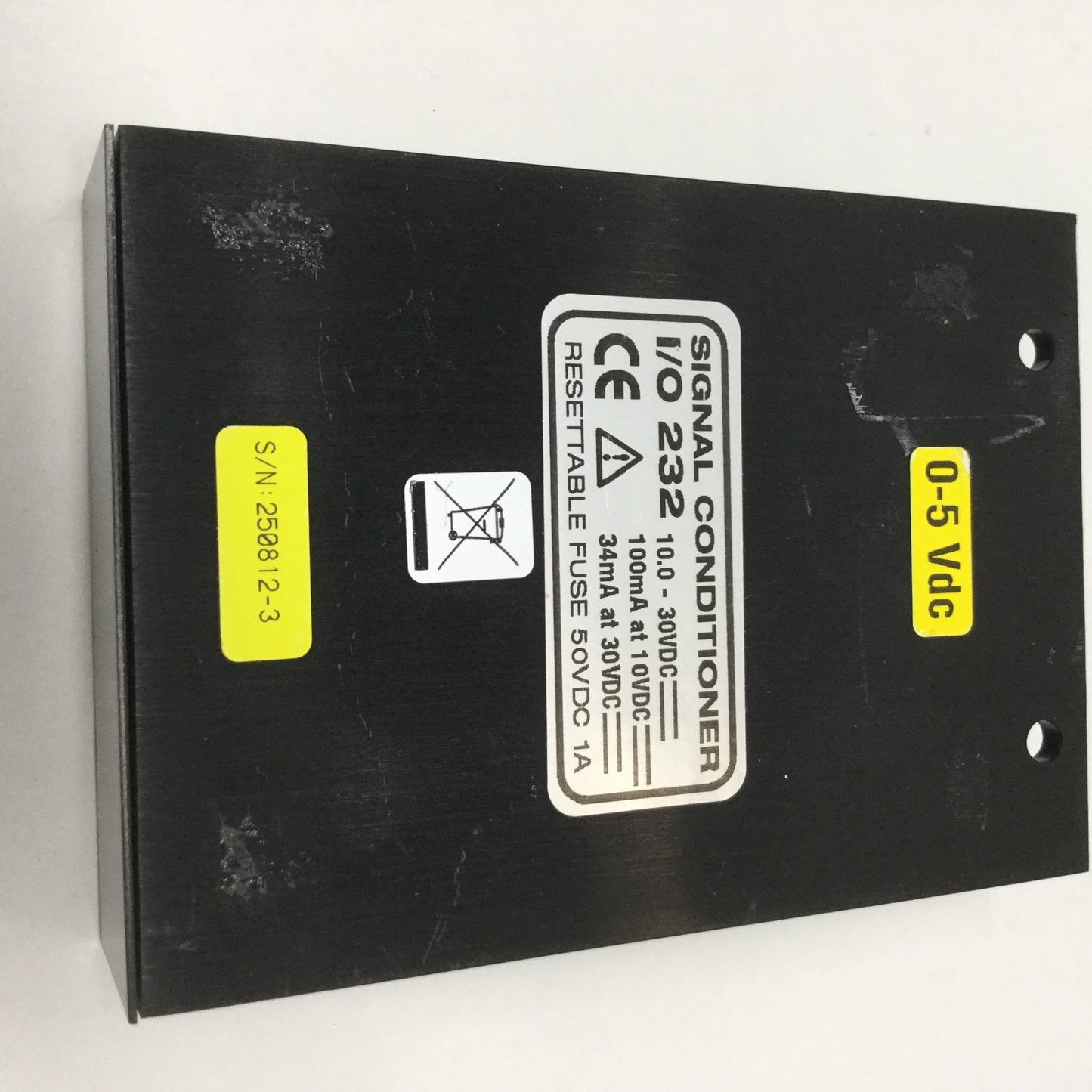 Used Aalborg I/O 232 Analog Signal Conditioner 0-5VDC / 4-20mA, 10-30VDC, RS-232