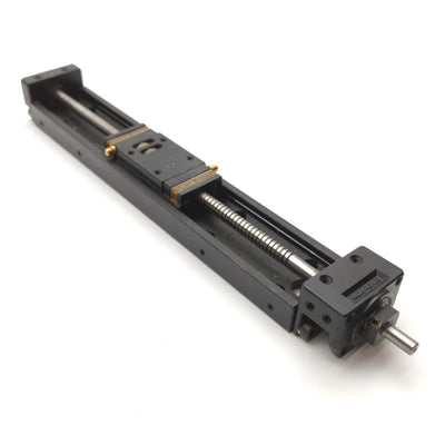 Used NSK MCM03010P02K Monocarrier Linear Actuator, 100mm Travel, 2mm Lead, 5mm Shaft