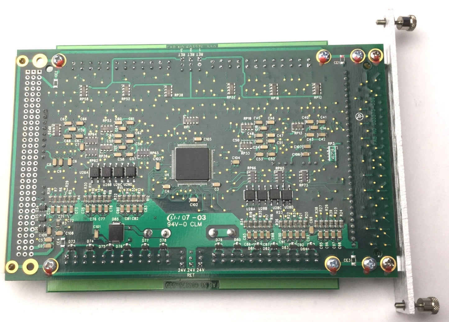 Used Delta Tau ASSY NO 603575-106 Interface Board, UR Protected 24 IN/24 OUT