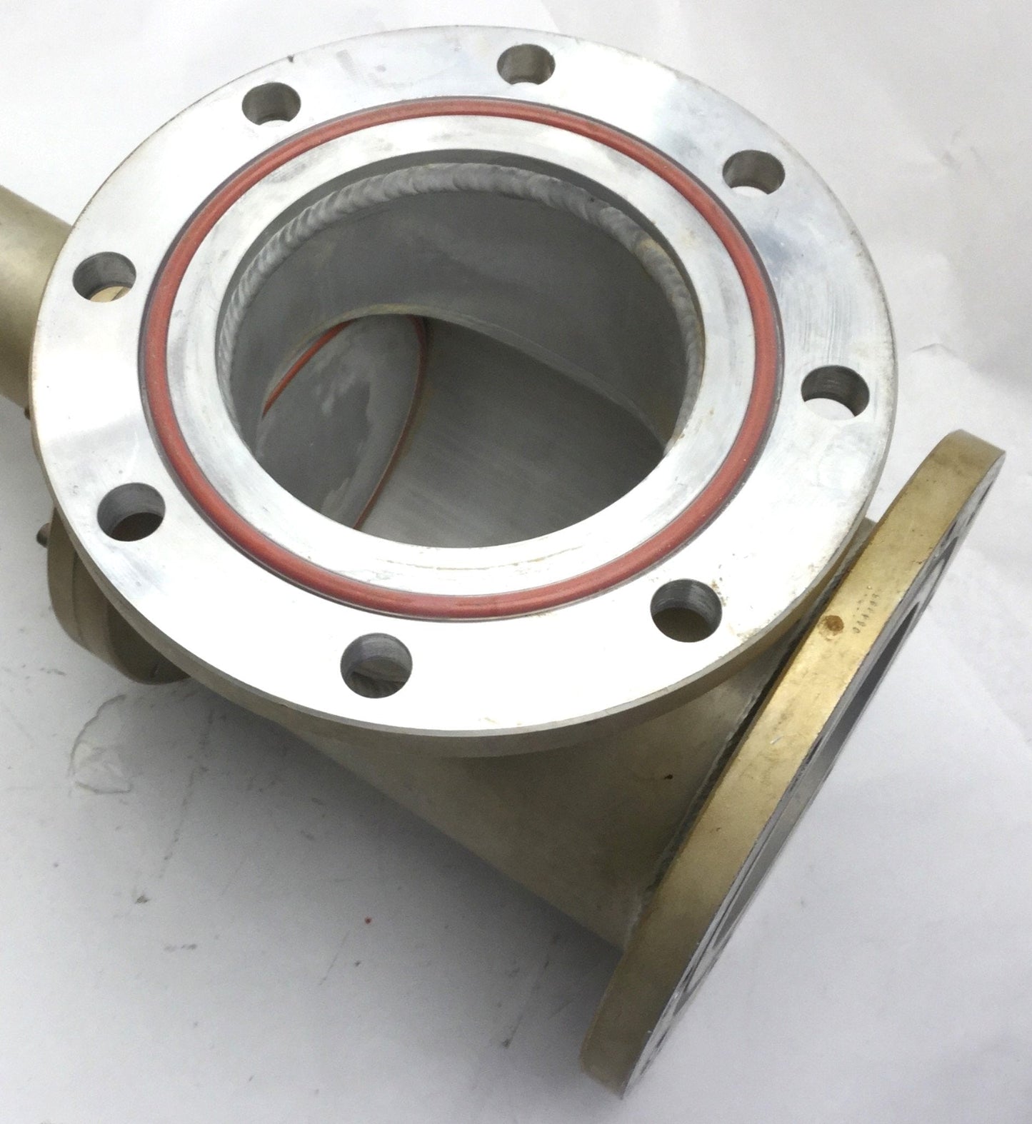 Used ID: 7", Flange Diameter: 11", Air Actuated Valve, 1/4" NPT, *Has Leak*