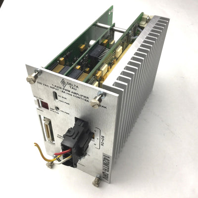 Used Delta Tau 3U081 1-Axis PWM Amp 3U Geo Drive PWM Logic Controller ASSY 603557-105