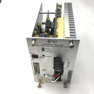 Used Delta Tau 3U081 1-Axis PWM Amp 3U Geo Drive PWM Logic Controller ASSY 603557-105