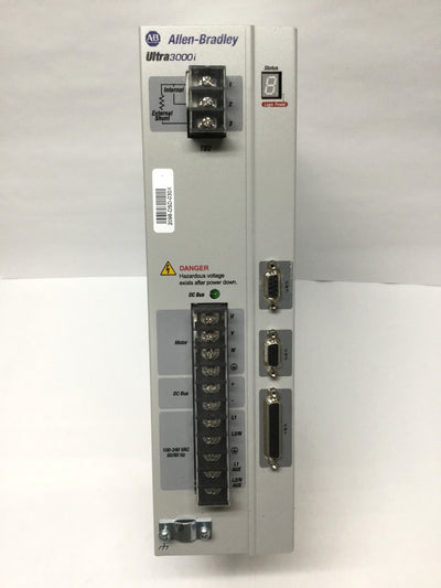 Used Allen Bradley 2098-DSD-030X Ultra3000i Indexing Servo Drive 15A, 120/240VAC 1PH