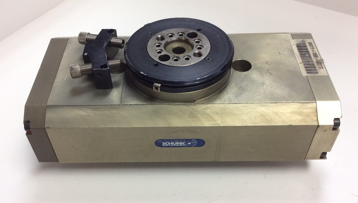 Used Schunk OSE-A45-8-30007820 Pneumatic Hydraulically Damped Rotary Actuator