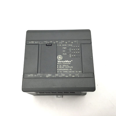 New Other GE Fanuc VersaMax IC200UDR002-DL, 14-Point Micro PLC, 8 24VDC In, 6 Relay Out