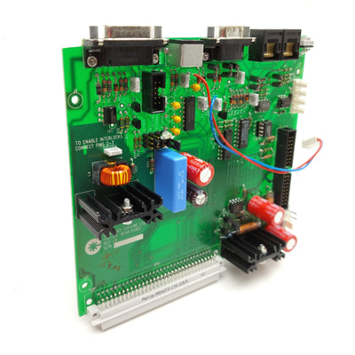 Used Coherent Rev. 1.0 Duo FAP LASER Rear Panel Board 15/9Pin D-Sub 8Pin DIN 2x RJ45