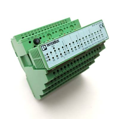 Used Phoenix Contact IB ST 24 DI 32/2 INTERBUS ST Digital Input Module, 32 In, 24VDC