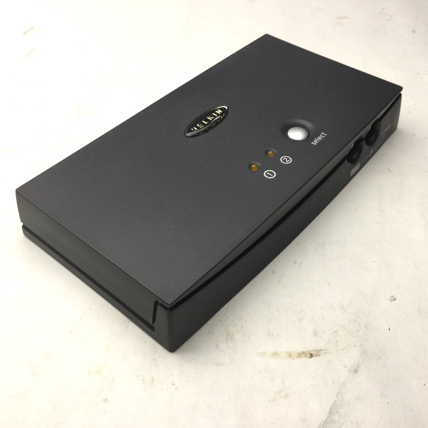 Used Belkin F1DB102P OmniView 2-Port KVM Switch, PS/2 Platform