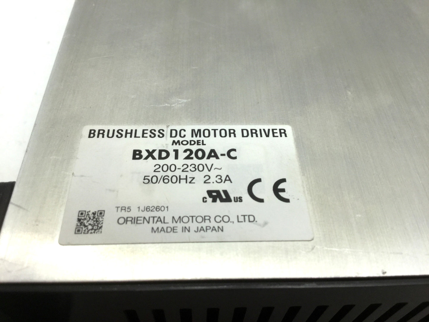 Used Vexta BSD120A-C Brushless DC Motor Driver 200-230V 50/60Hz 2.3A