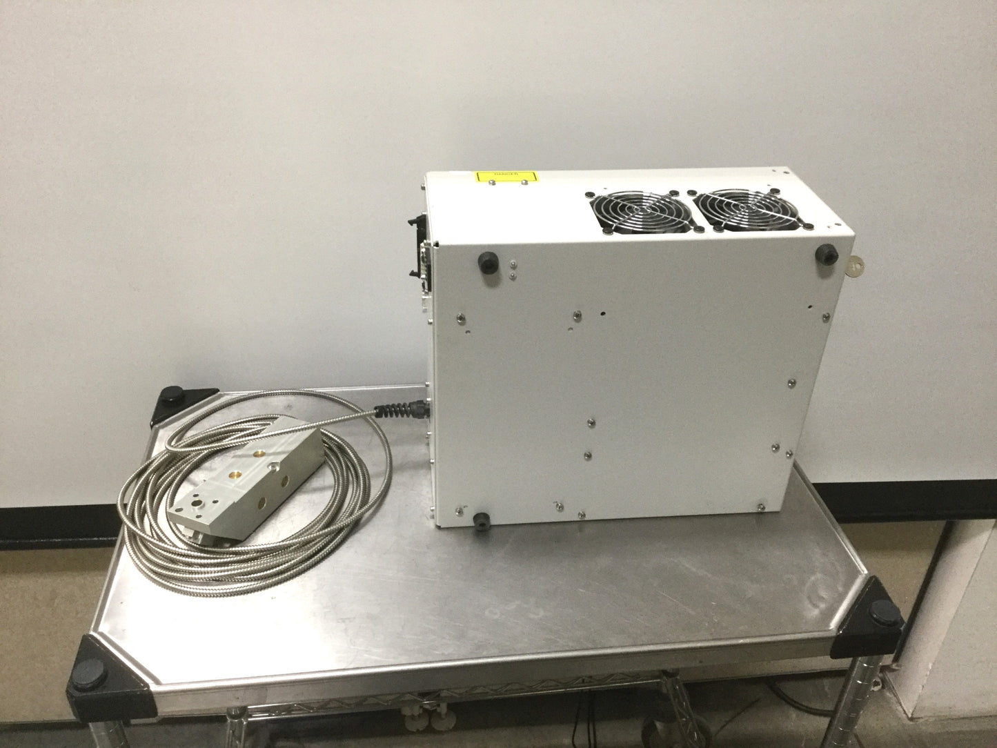 Used JDSU 21047476 IFM15 Fiber Optic Diode Laser System 15W 1110nm 22' Fiber 120VAC