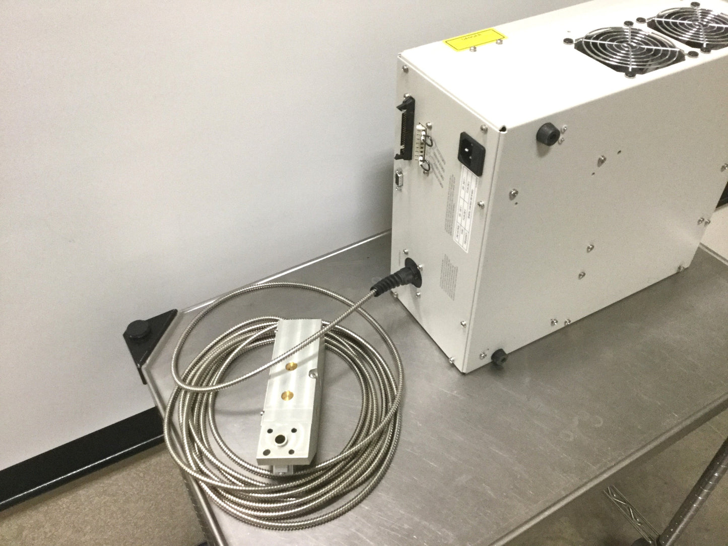 Used JDSU 21047476 IFM15 Fiber Optic Diode Laser System 15W 1110nm 22' Fiber 120VAC