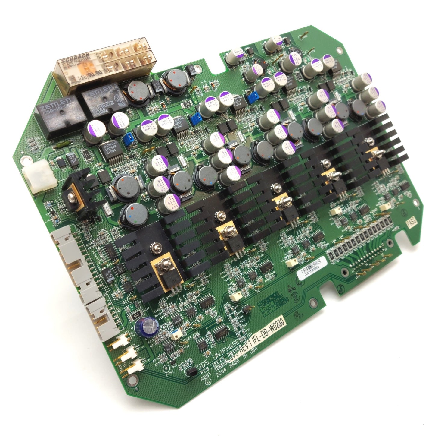 Used JDSU IFL-DB-W0230 Rev. 1 Laser Driver Board, for IFL Series Lasers