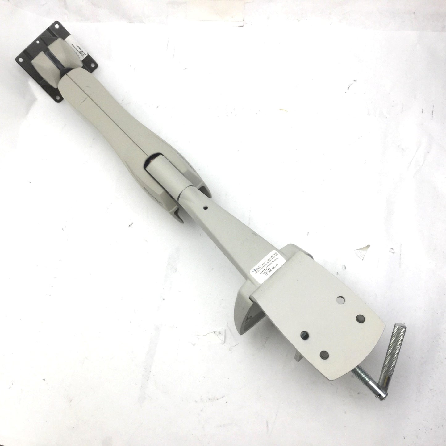 Used Ergotron 33-069-180-01 Monitor Desk Mount & Clamp, 45-087-180-01 Arm, 8" Post