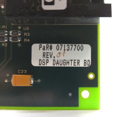 Used PaR Systems 07137700 Fiber Optic DSP Daughter Board, SC Connector, Cimroc 5000