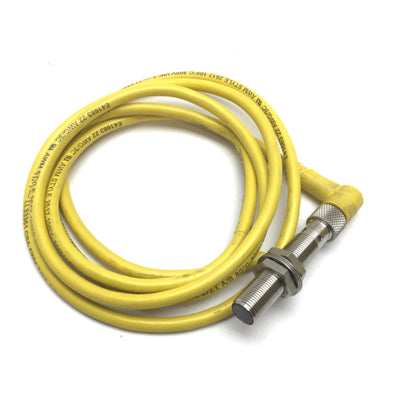 Used Turck BI3U-EM12HE-AP6X2-H1141 Inductive Proximity Sensor, 3mm, 10-30VDC, M12x1