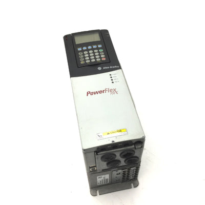 Used Allen Bradley 20BD8P0A3AYNANC0 PowerFlex 700 AC Drive, 400/480VAC 7.9/6.9A 3-5HP