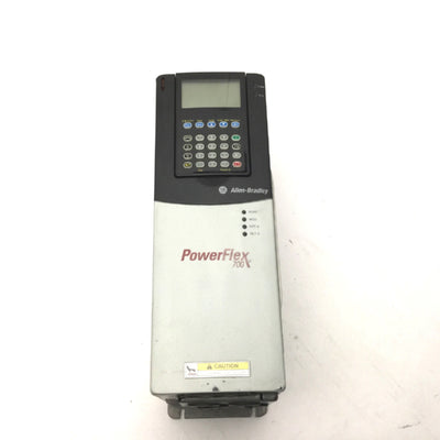 Used Allen Bradley 20BD8P0A3AYNANC0 PowerFlex 700 AC Drive, 400/480VAC 7.9/6.9A 3-5HP