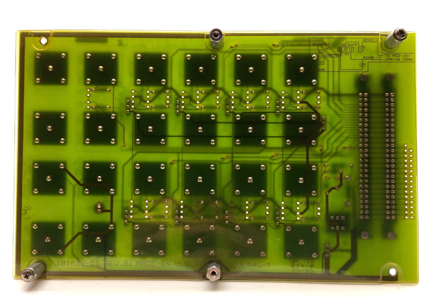 Used National Instruments BNC-2080 Analog Break Out Board, 24x Female BNC, 2x IDC50