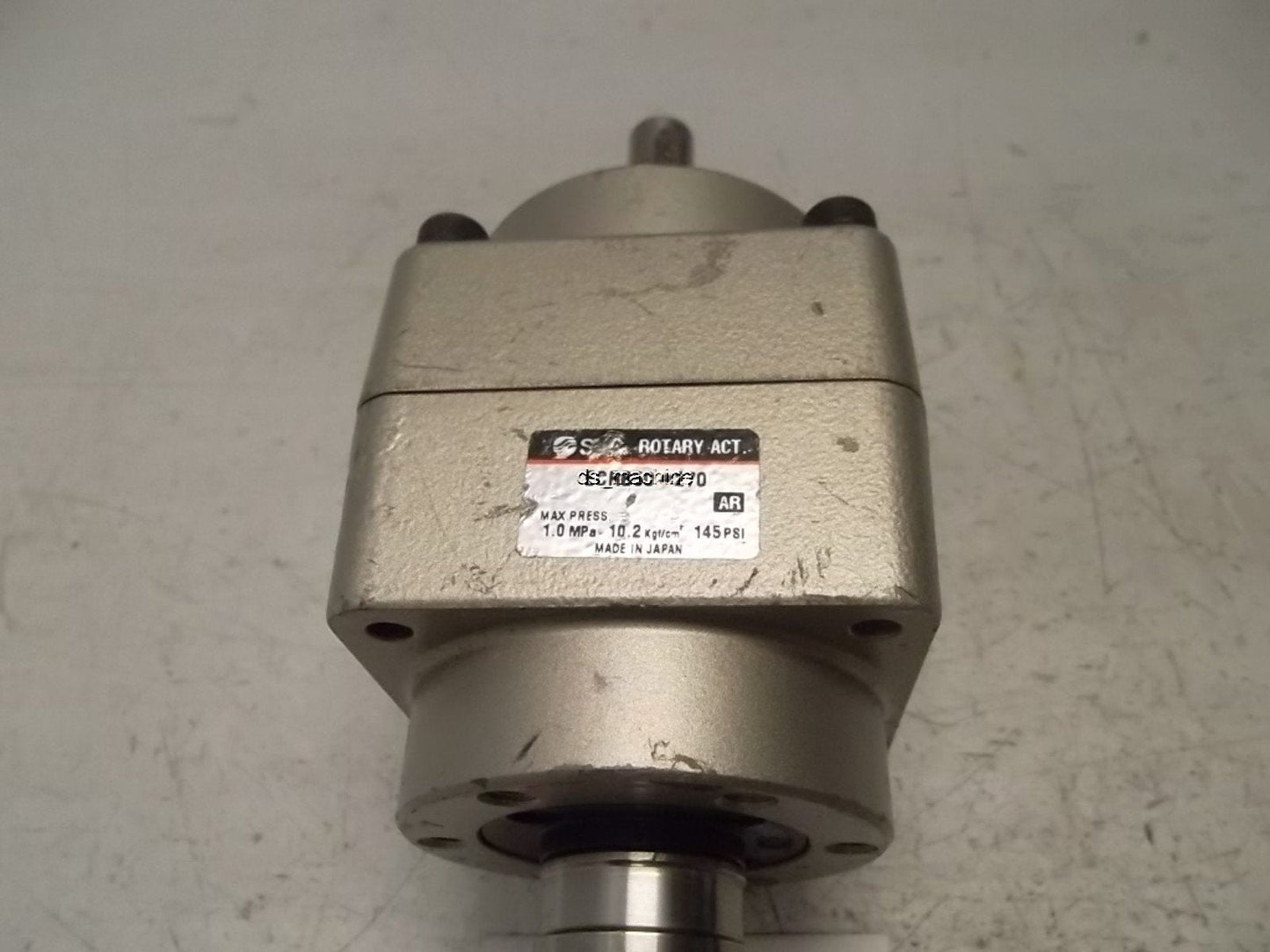 Used SMC ECRB50-270 Pneumatic Rotary Actuator